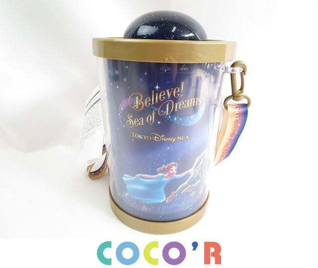 【同梱可】美品 ディズニー ビリーヴ シー・オブ・ドリームス ポップコーンバケット タグ付き