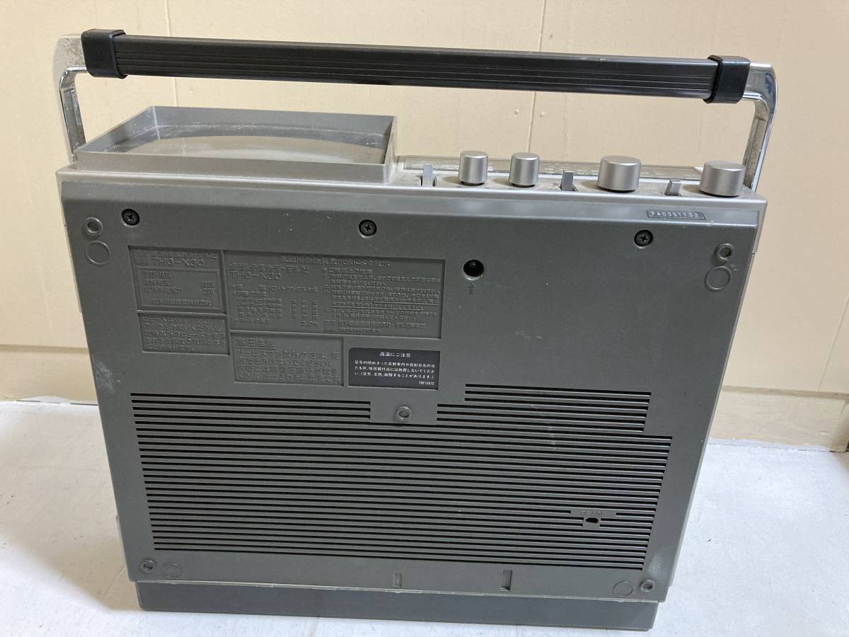 National ナショナル テレカセ TH6-X30 pana color カラーテレビ