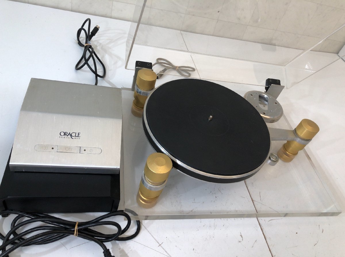 高級! ORACLE オラクル DELPHI デルフィ MK IV レコードプレーヤー TURBO PREMIERE 付属●E032C344