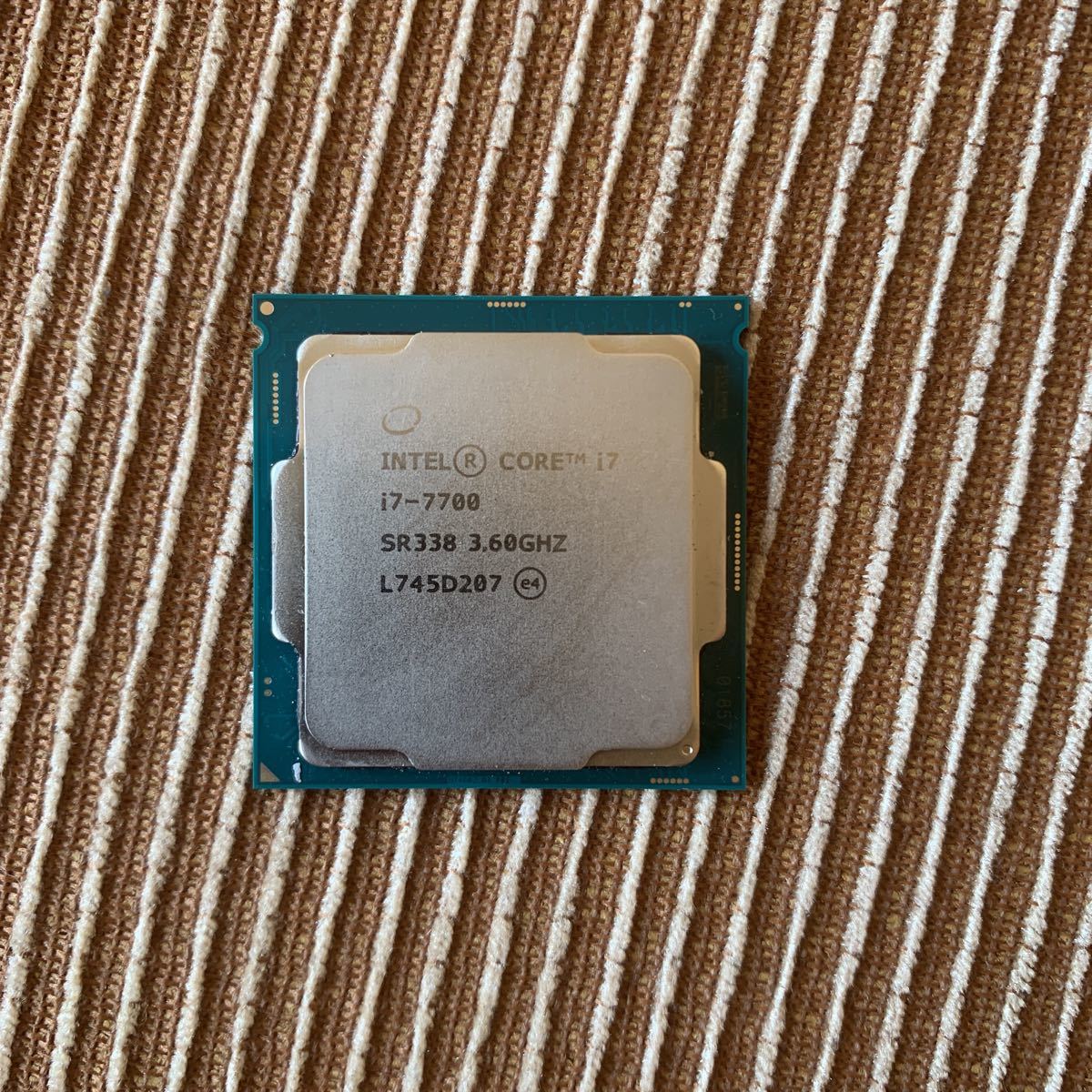 Intel 第7世代 Intel Core i7-7700 3.60GHz CPU