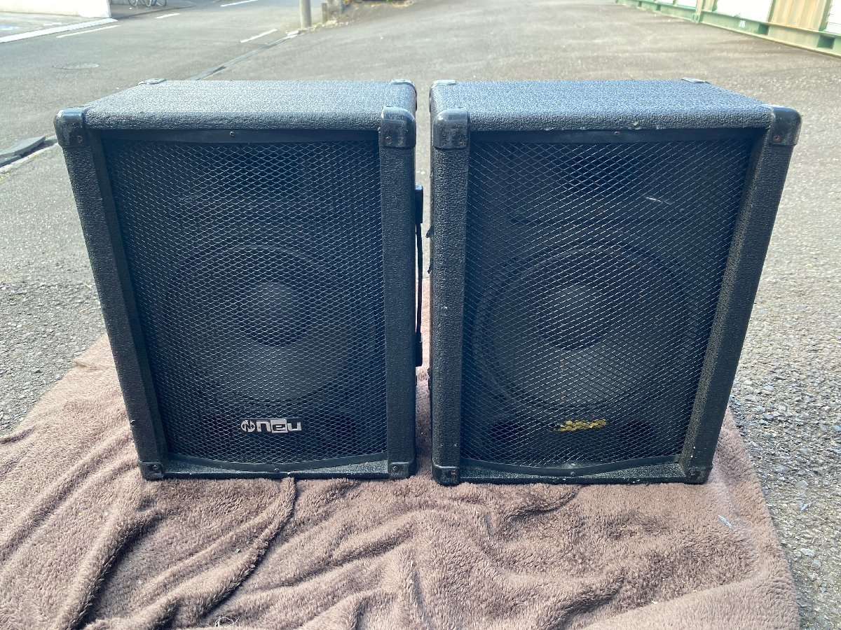 neu MPA-8000 パワードミキサー/スピーカーセット ミキサー2台
