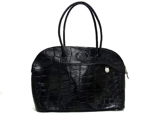 レディース MULBERRY マルベリー クロコ型押し レザー 肩掛け