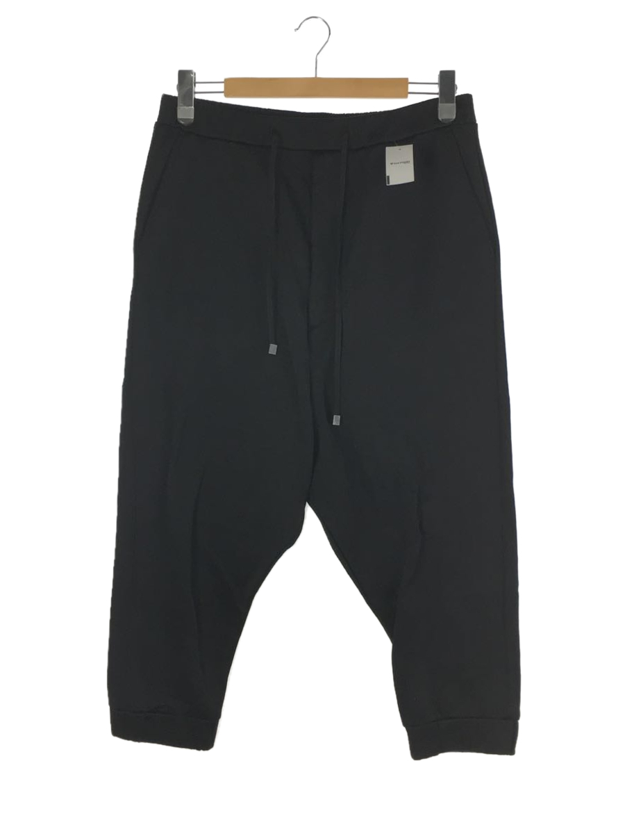 Sise◆SWEAT JOGU PANTS/ボトム/2/ポリエステル/BLK/無地/is-pt-06