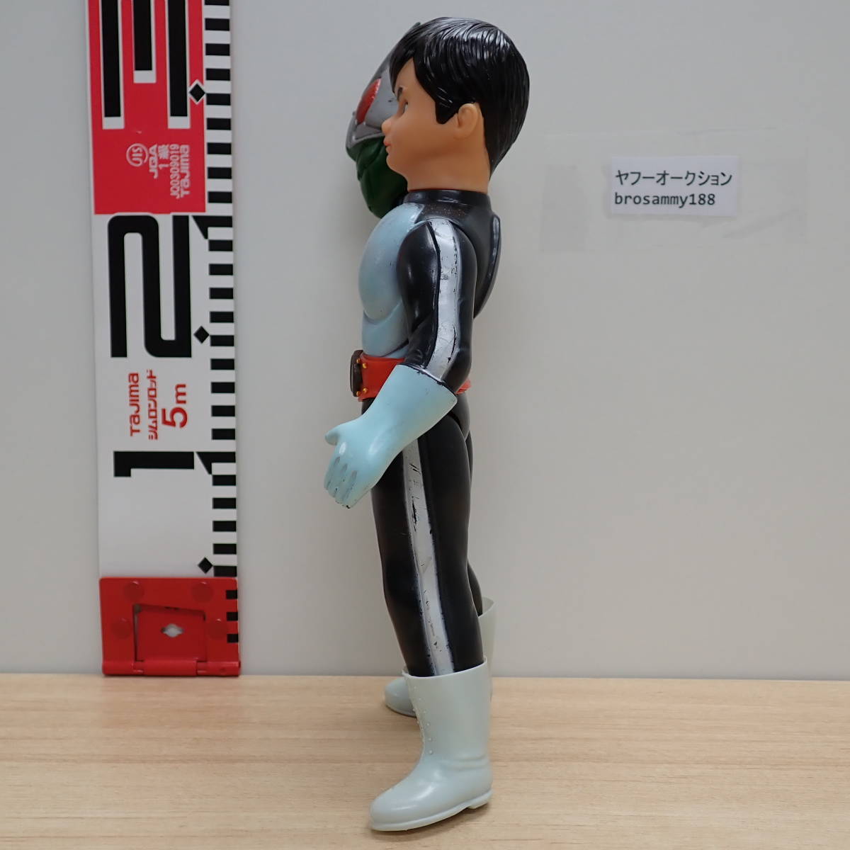 旧バンダイ 仮面ライダー1号 ブリキベルト 面取れ 当時物 昭和 レトロ 