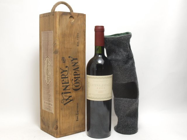 ★★CATENA ZAPATA カテナ サパータ アグレロ 2006年 750ml 木箱/巾着袋付★AKA77393