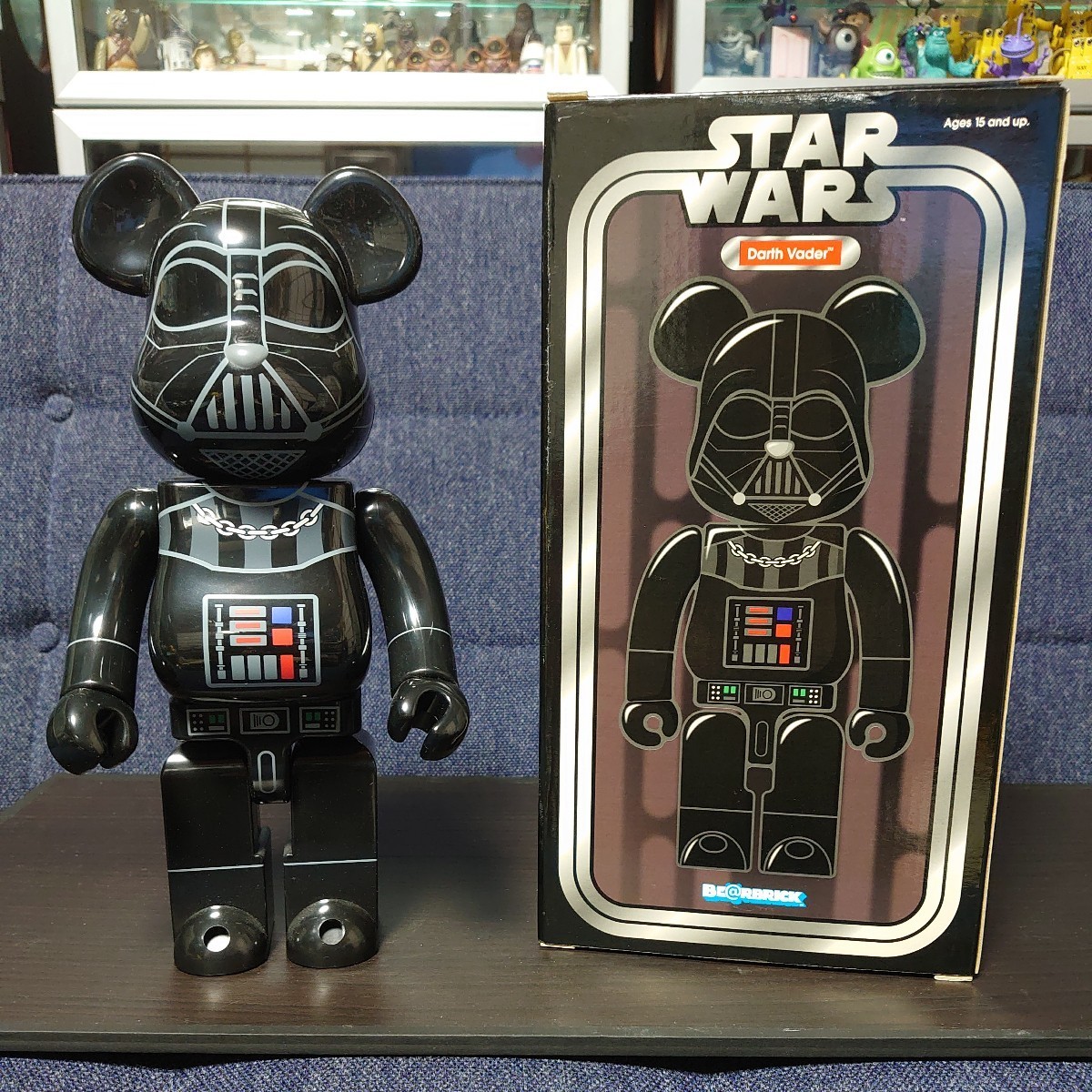 Darth Vader Star Wars BE@RBRICK 100% Medicom Bearbrick & Be