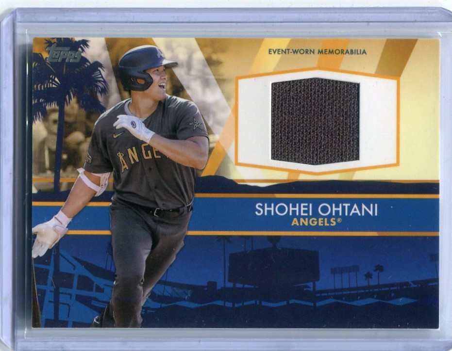 2022 Topps Update Series All-Star Stitches ASSC-SO Jersey Shohei