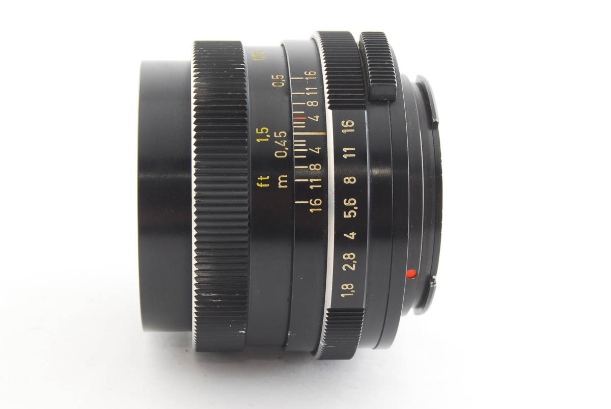 ☆訳あり大特価☆Carl Zeiss Planar 50mm F1.8 QBM マウント #83821 50mm