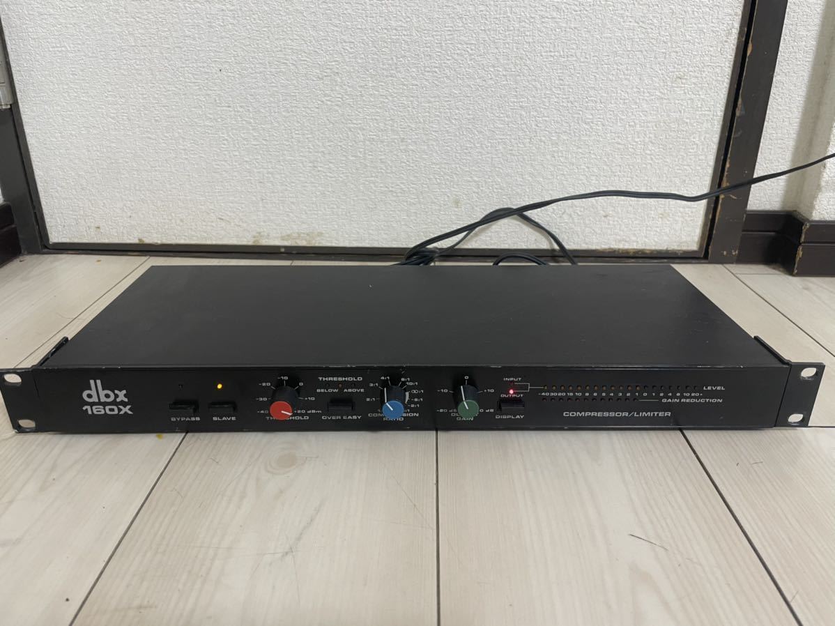 dbx 160X コンプレッサー/リミッター DBX 160X Compressor/Limiter