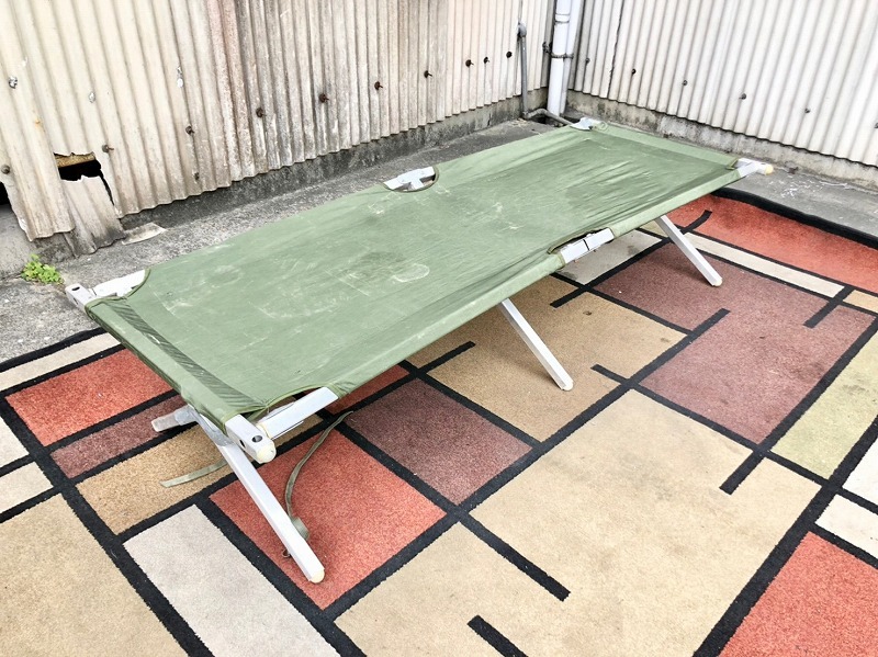 折りたたみベッド 野戦ベッド ミリタリー ベッド 米軍放出品 未使用品