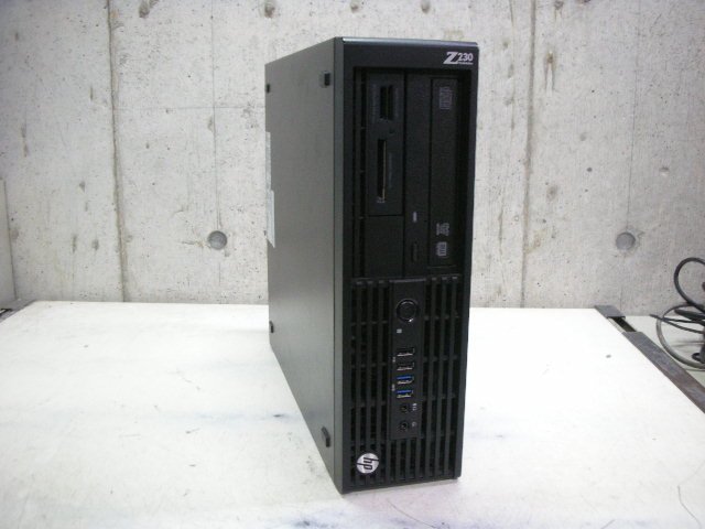 HP WorkStation Z230 SFF(Xeon E3 1225 V3 3.2GHz/8GB)現状で！