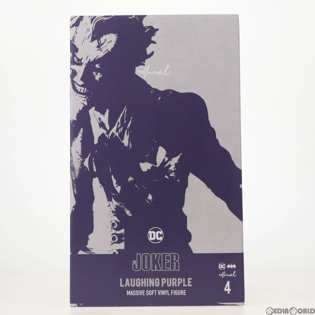 中古】[FIG]sofbinal ソフビナル ジョーカー ラフィング パープル Ver