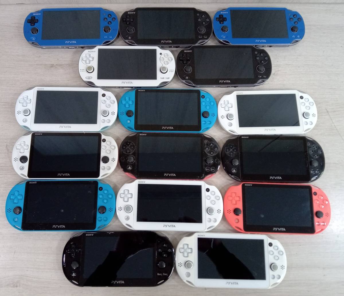 ジャンク】 SONY PSVITA PCH-2000 11台 / PCH-1100 2台 / PCH-1000 3台 計