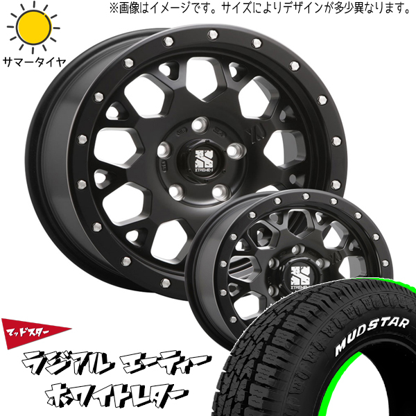 ハスラー キャスト フレア 165/60R15 15インチ マッドスター ラジアル A/T3MLJ エクストリームJ XJ04 4.5J +45 4/100