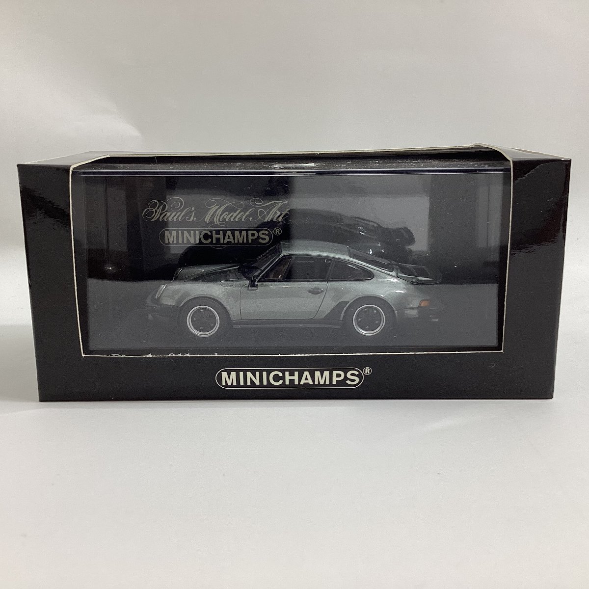 1/43 ミニチャンプス ポルシェ 911 ターボ ブルーメタリック 1977