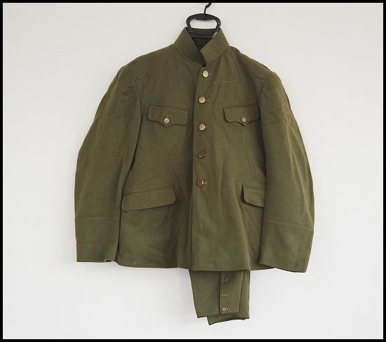 大日本帝国陸軍 軍服上下 南京中山路 福田洋行 制服 軍物 1544