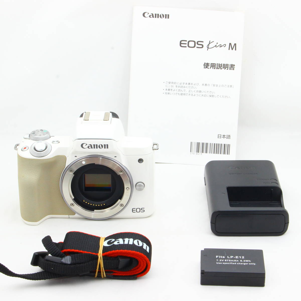 Canon ミラーレス一眼 EOS Kiss M ボディ ホワイト #2303152 EOS