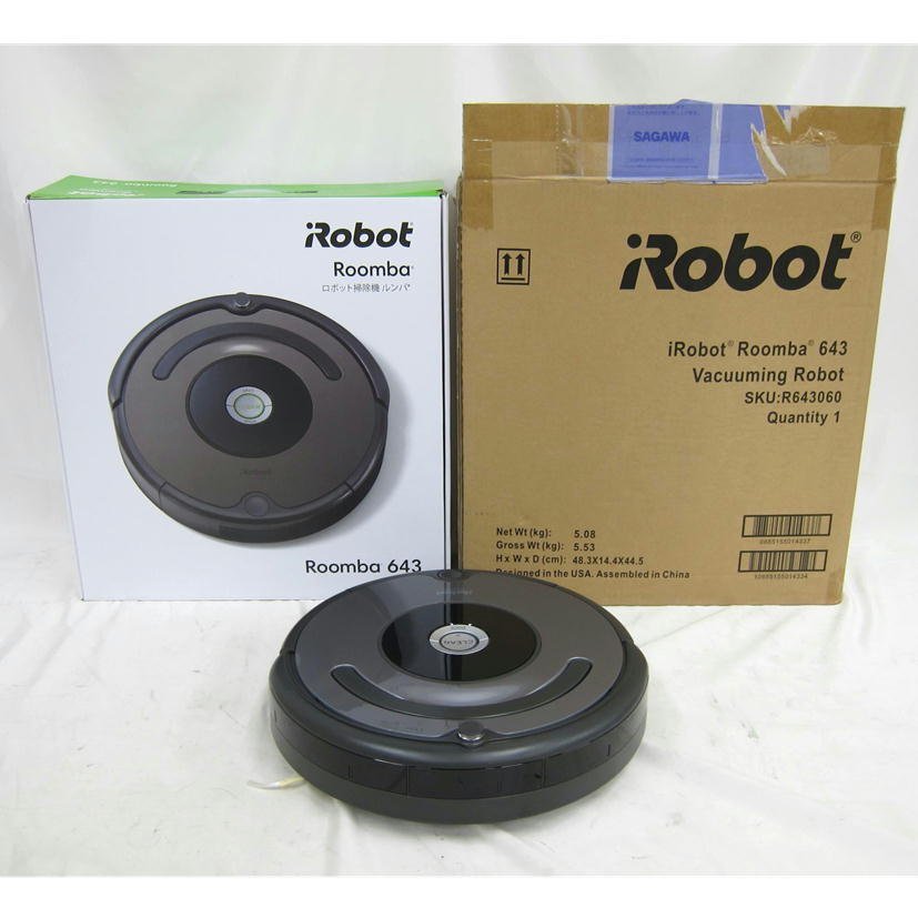 未使用 iRobot Roomba ルンバ 643 ロボット 掃除機 家電 S4589831
