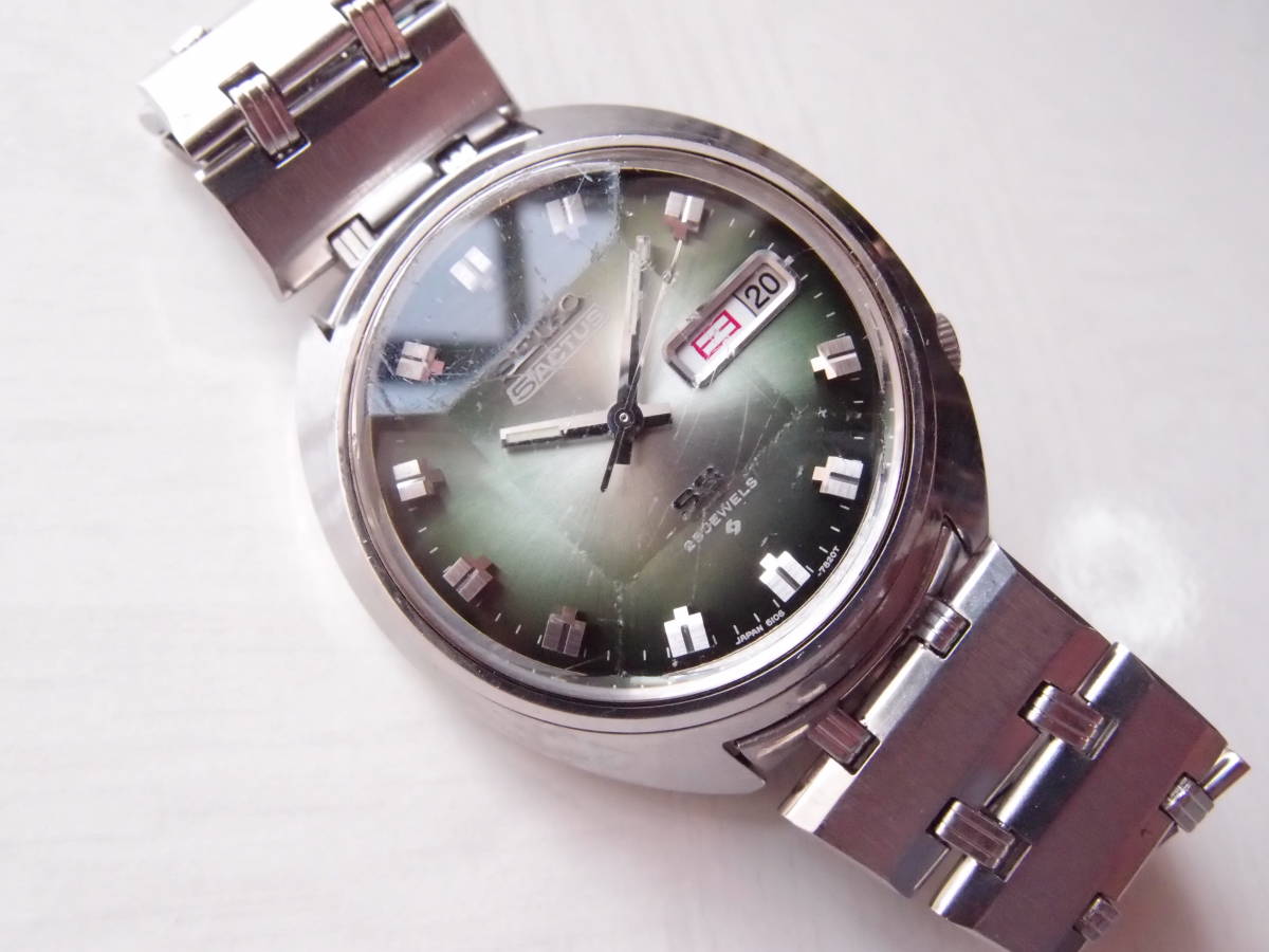 6106-7600 0 Seiko SS Actus セイコー - Yahoo!オークション 「6106 