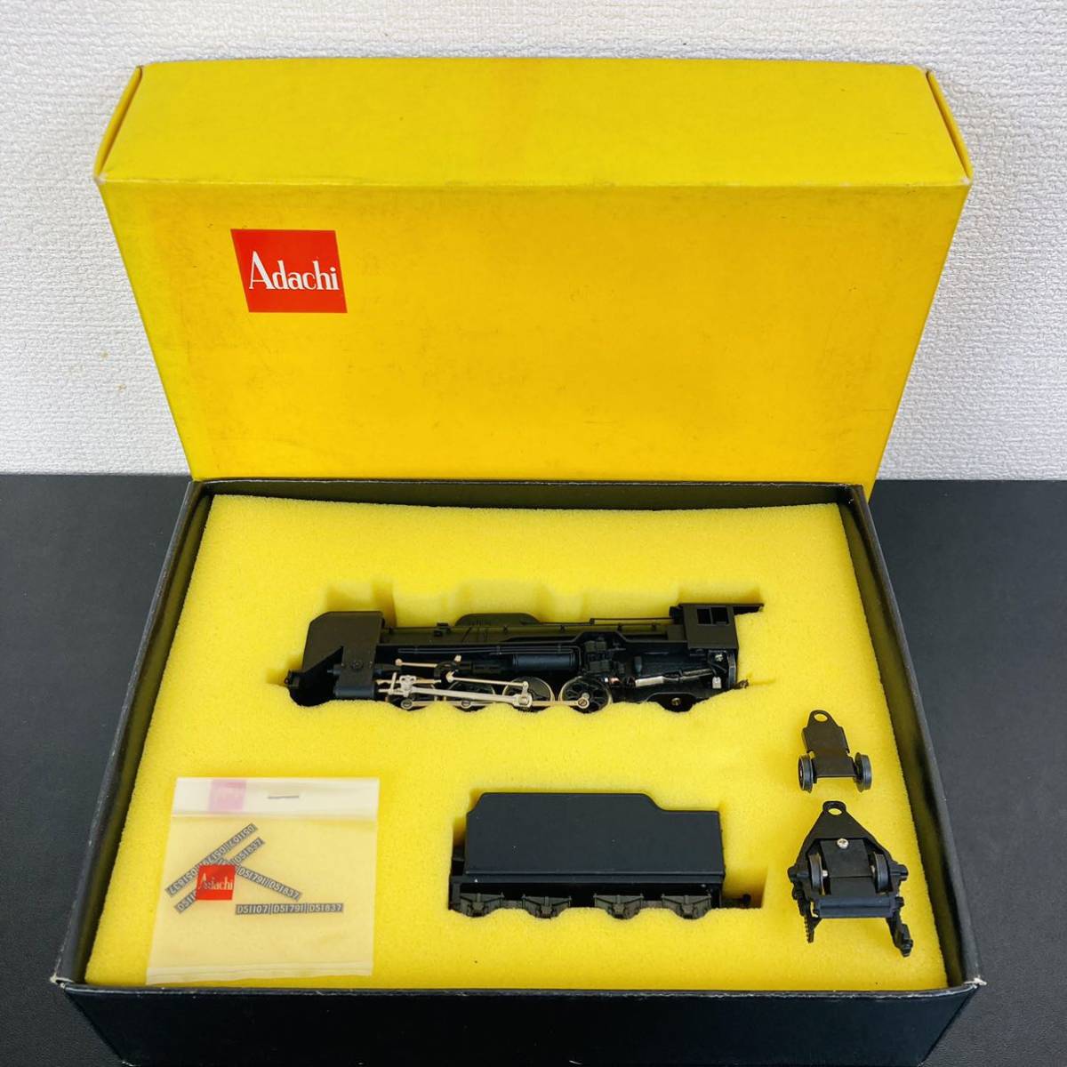 Adachi アダチ HOゲージ 鉄道模型 国鉄 JNR D51形 蒸気機関車 2両