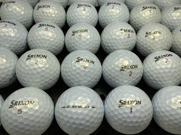 【激安】(Q18) B級 SRIXON スリクソン Z-STAR XV 2019年モデル プレミアムホワイト 30個【ロストボール】