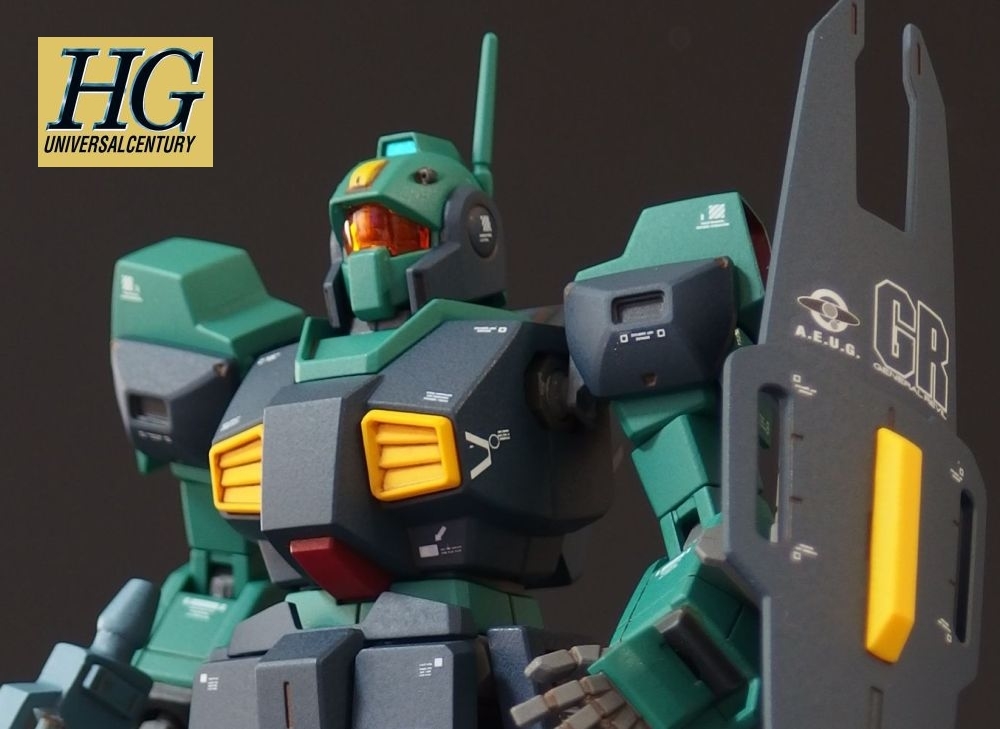 HGUC ネモ 塗装済 完成品 GFF風 1/144 ジム