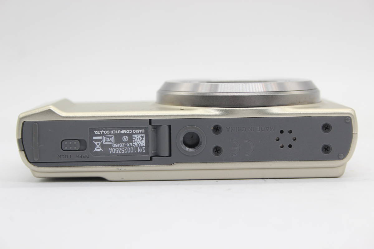 CASIO EXILIM EX-ZS150 ゴールド動作確認済 返品保証】 カシオ Casio