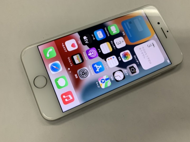 DD911 SIMフリー iPhone7 シルバー 32GB ジャンク ロックOFF