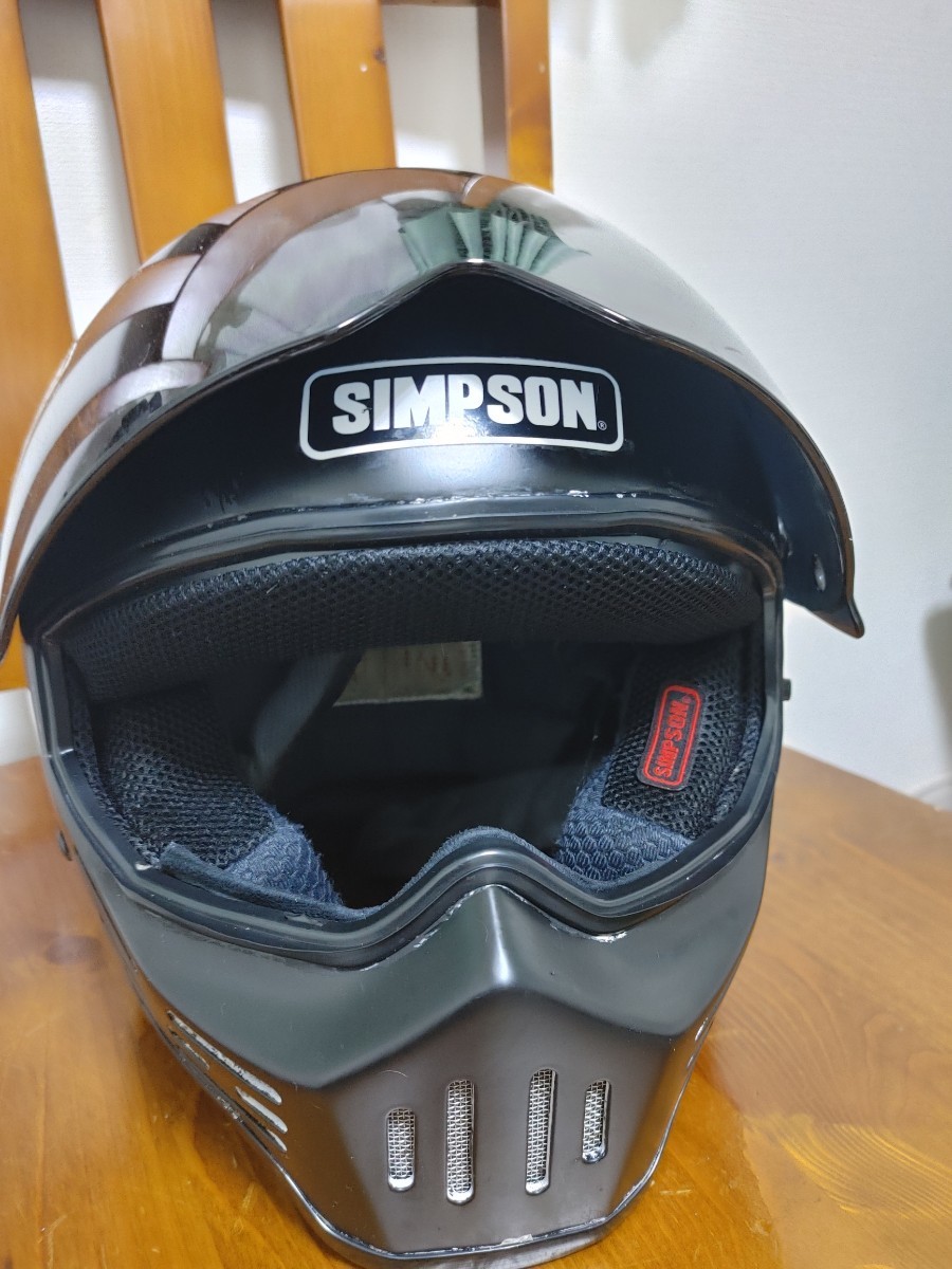 M30 シンプソン SIMPSON オレンジ｜SIMPSONヘルメット公認 シンプソン