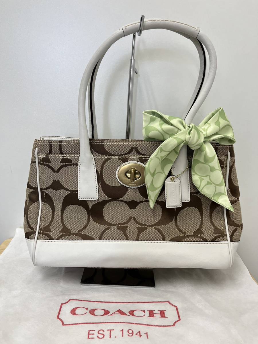 COACH 【未使用】COACH コーチ トートバッグ ハンドバッグ