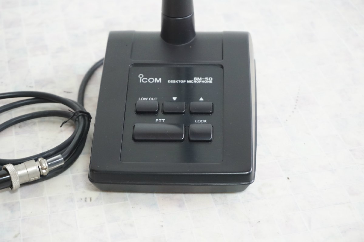 SM-50 ICOM Desktop Icom Microphone 「icom - Yahoo!オークション