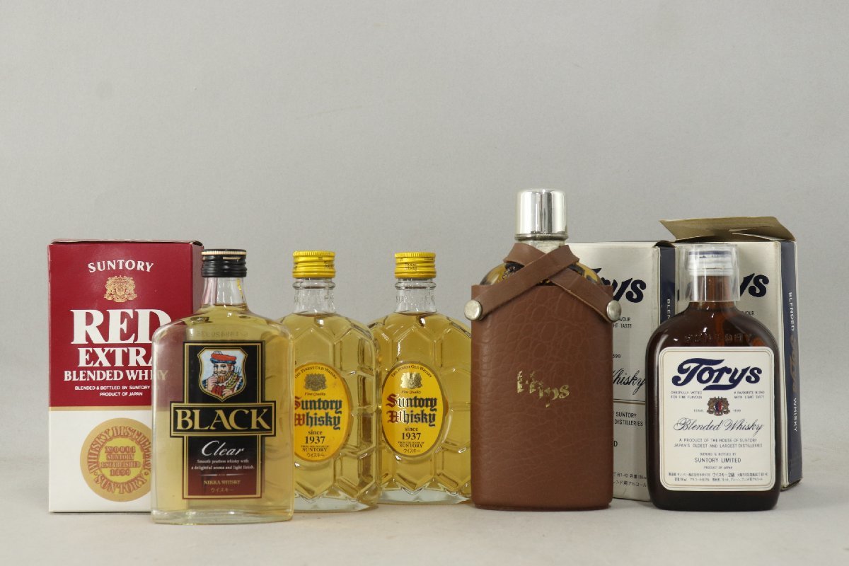 配送（有料）先神奈川県限定 未開栓/古酒 国産ウィスキー ポケット瓶 