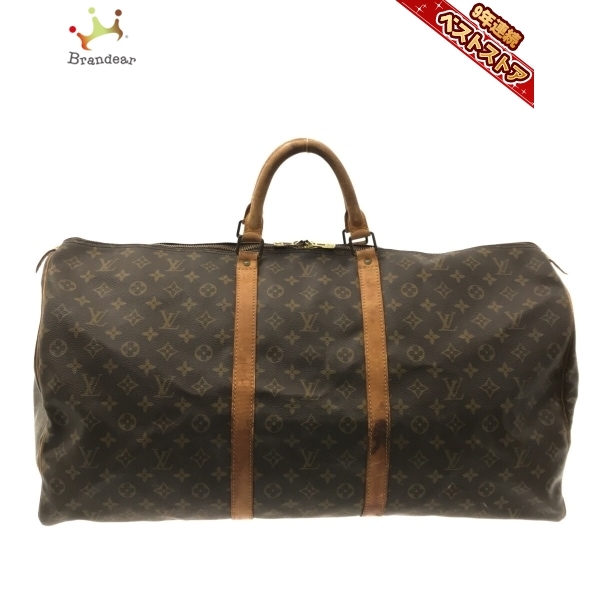 ルイヴィトン LOUIS VUITTON ボストンバッグ M41422 キーポル60 モノグラム・キャンバス 不鮮明 バッグ モノグラム