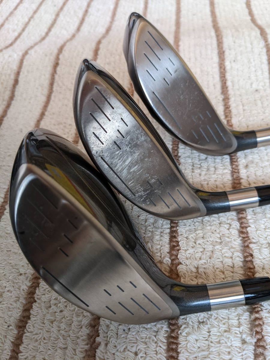 ミズノ　SURE DD ワンレングス　FW 3.5.7番　3本