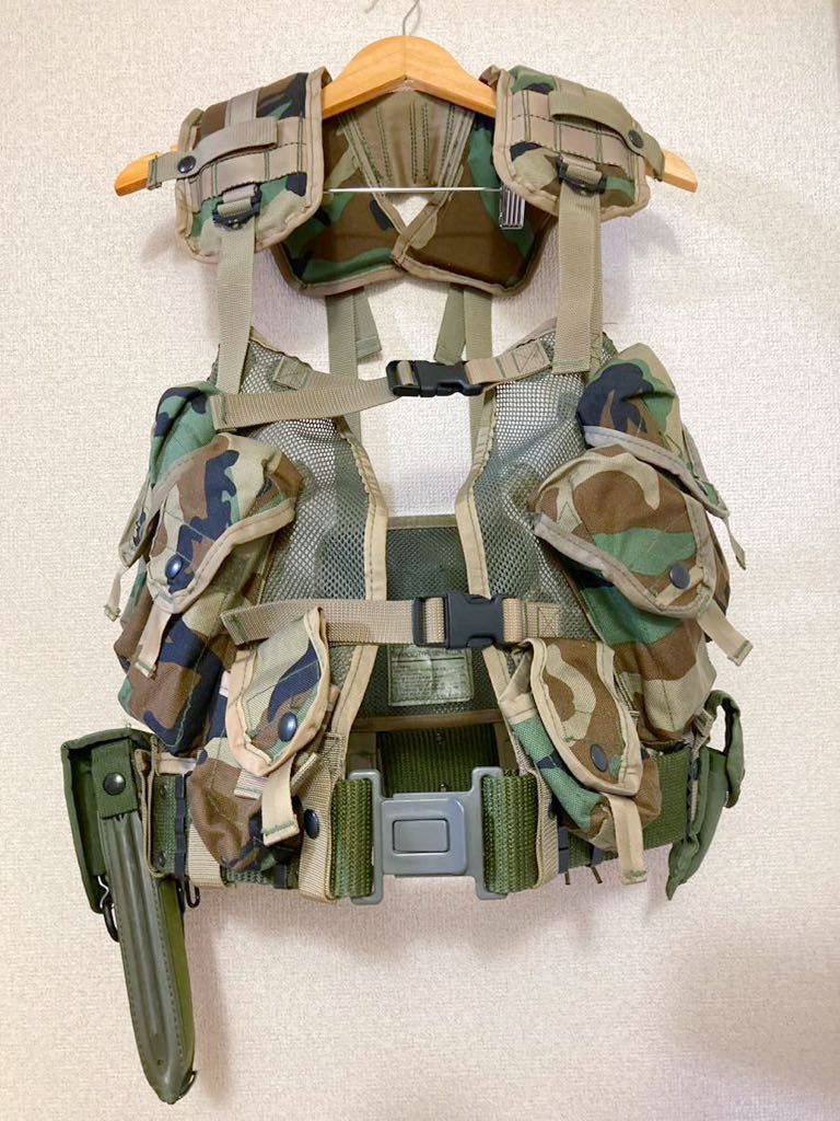 ミリタリー 米軍 実物 TLBV タクティカルロードベアリングベスト LC2ベルト