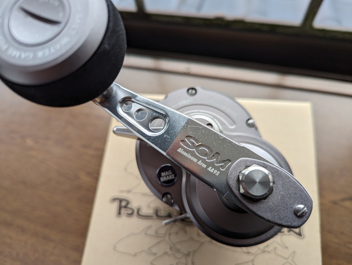 超美品!スタジオオーシャンマーク ブルーヘブンL80Hi/R MAGBRAKE-S/Gr