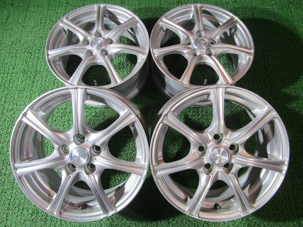 札幌発☆最落なし!【プリウス等】社外 KAINOS 15×6J +45 4本 売切