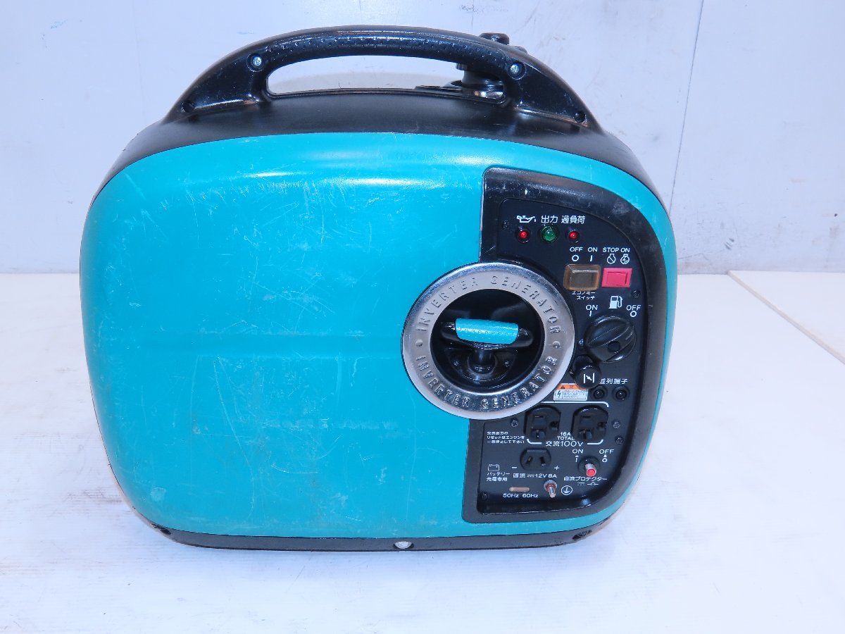 0406E デンヨー◇インバーター発電機◇GE-1600-IV○動作確認済