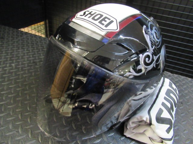 SHOEIヘルメット Jフォース3 M▽ニンジャ250.YZF-R25.CBR250RR.GROM