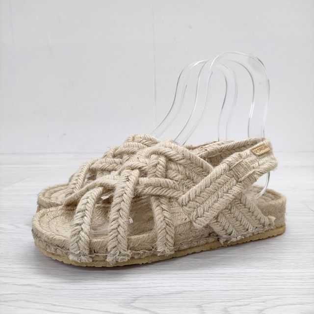 Of Origin 新品未使用品 定価22000円 サイズ37 リネン シューズ サンダル ベージュ レディース オブオリジン 3-0228S 206842