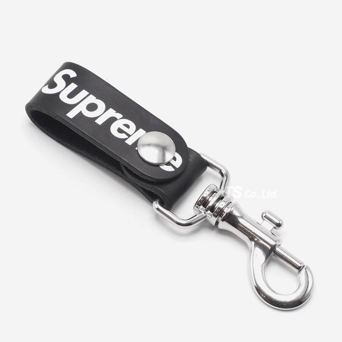 Supreme - Leather Key Loop 黒 シュプリーム - レザー キー ループ