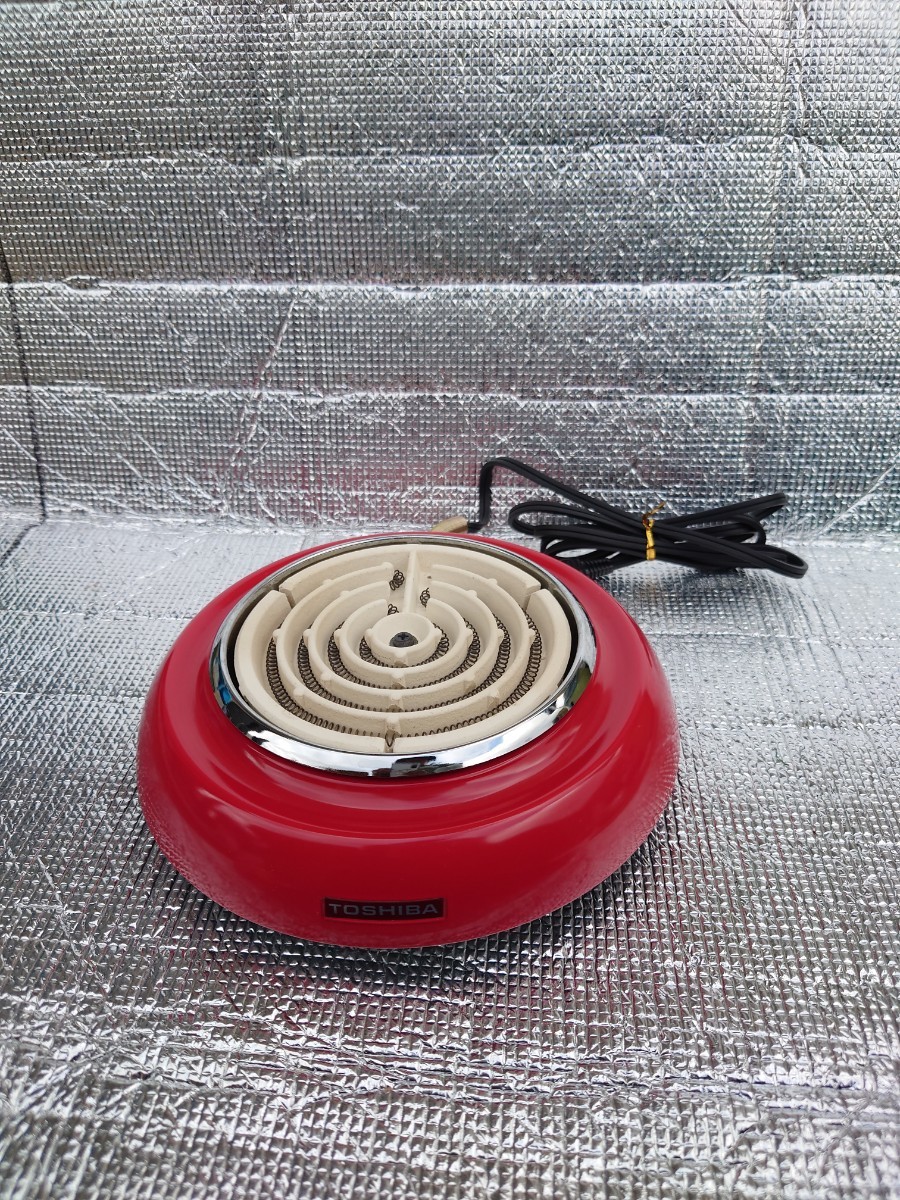 昭和レトロ東芝電気コンロ 電気コンロ 昭和レトロ 東芝 Yahoo HP-654