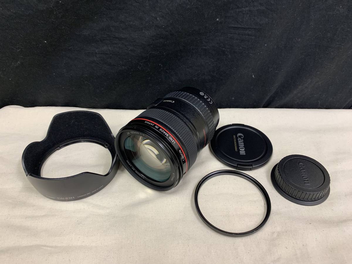 ☆Canon キャノン ULTRASONIC CANON EF LENS 24-105mm 1:4 L Φ77mm