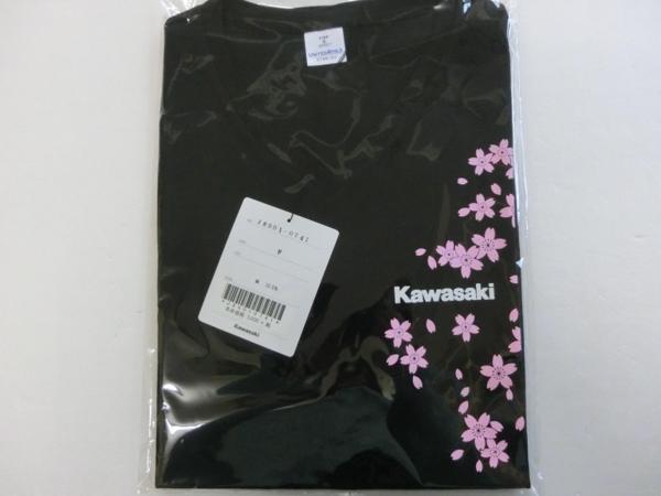 Ron Hermanで限定発売 ネコポス対応/KAWASAKI/カワサキ/桜満開Tシャツ