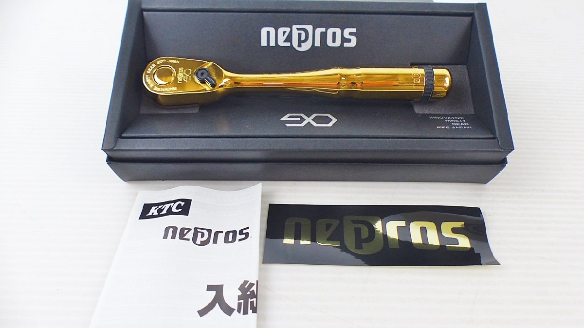 [B8A-54-022-1] KTC nepros ネプロス iPゴールド ラチェットハンドル