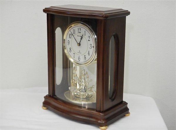 【未使用】セイコー　置き時計　BY421B SEIKO メロディ時計　動作確認済 5498 動作品☆ SEIKO PREMIUM BY421B セイコー プレミアム メロディ
