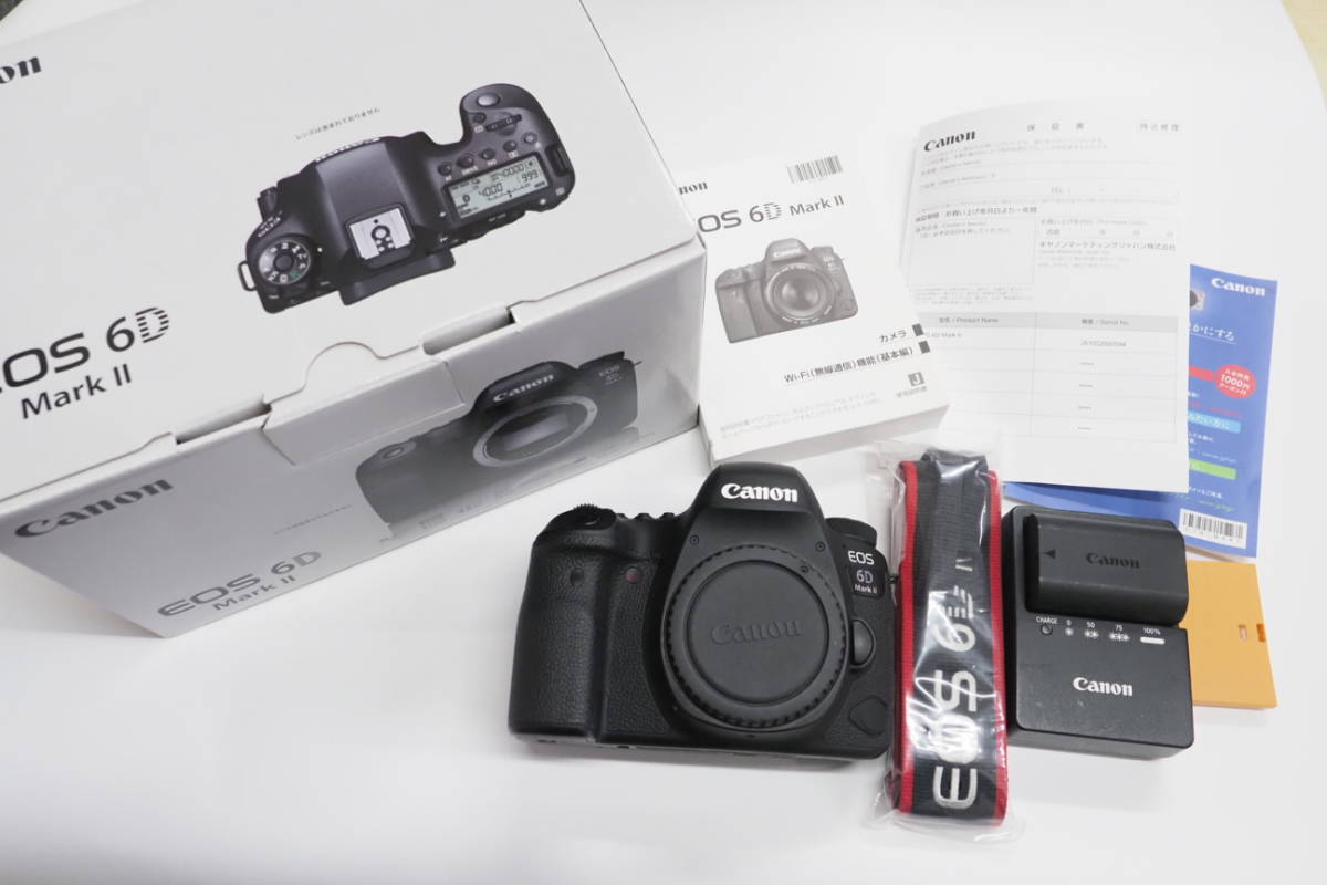 ★6d2★¥68500★マークⅡ★売り切り★キャノン★実動品★Mark2★保証書付き★★★