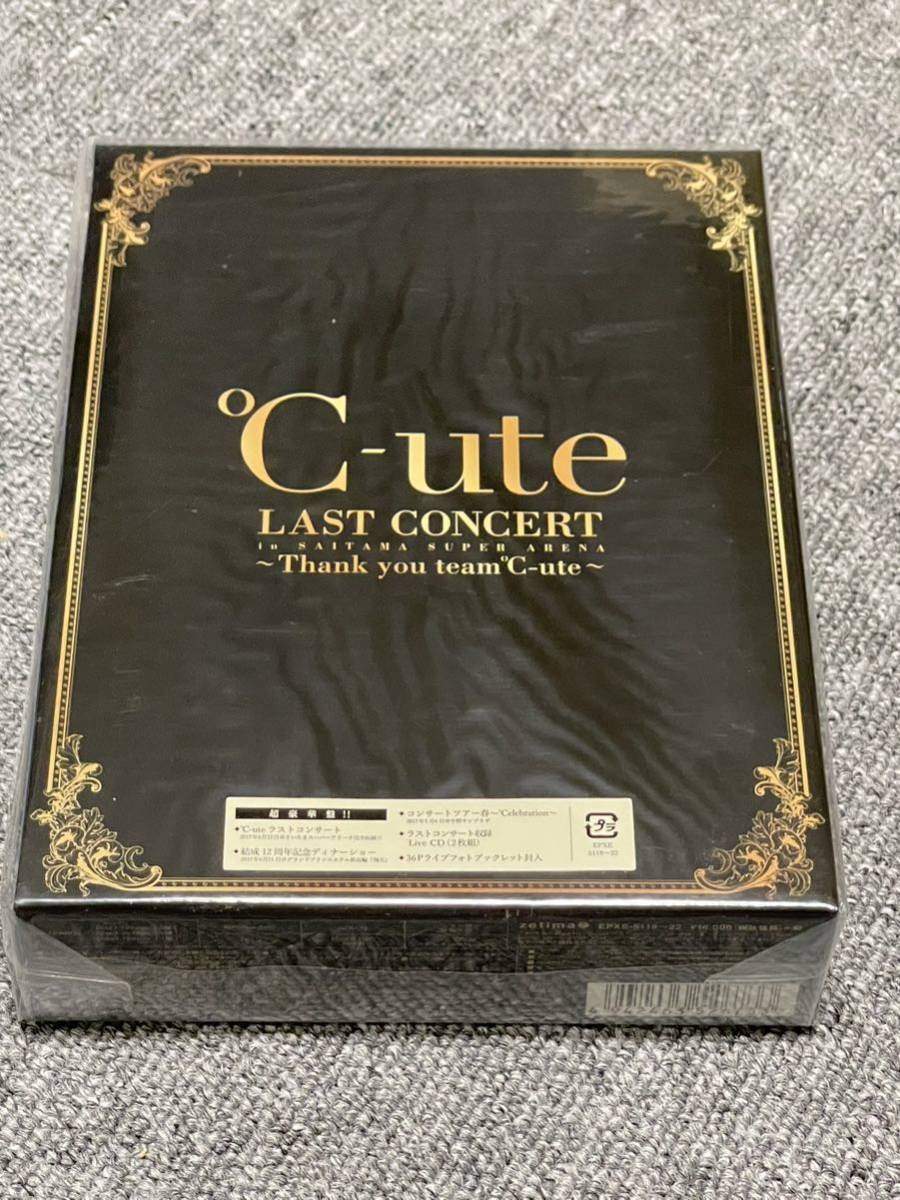 ◆未開封　Blu-ray　Disc　℃-ute / ℃-ute ラストコンサート in さいたまスーパーアリーナ ～Thank you team℃-ute～ [初回限定版]◆