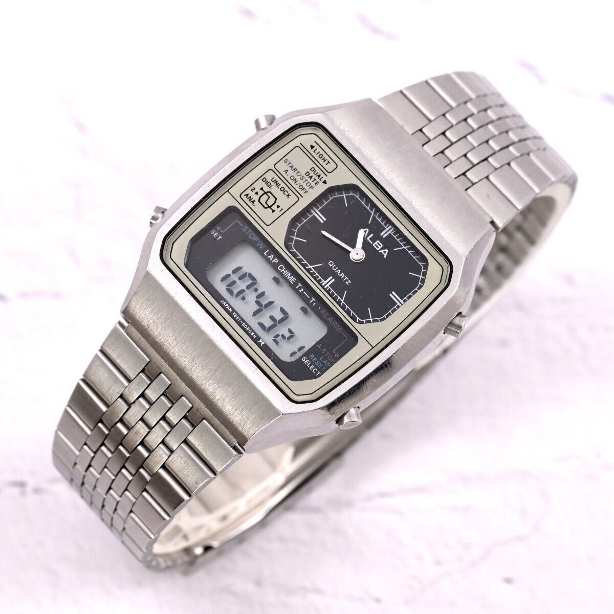 ALBA SEIKO - VINTAGE セイコー ヴィンテージ Y651 Y651-5090 NOS