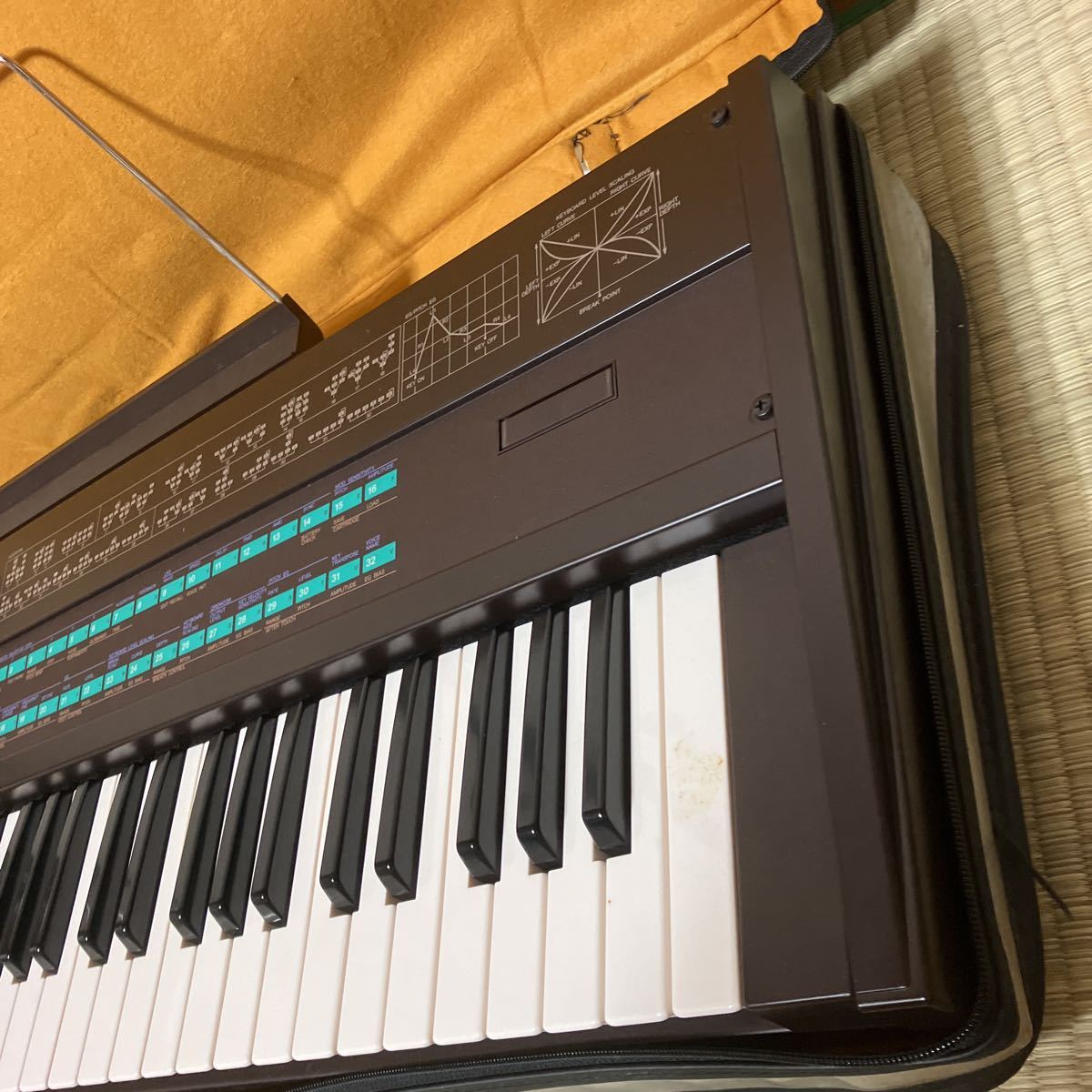 美品 YAMAHA DX7 デジタルシンセサイザー 61鍵盤 FM音源 動作確認済